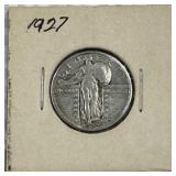 1927 Standing Liberty Silver Quarter, Quality