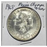 1968 Silver Mexico 25 Pesos, Olympics