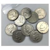 Bag of 10 Eisenhower 