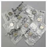 (10) Silver Roosevelt Dimes, US 90%