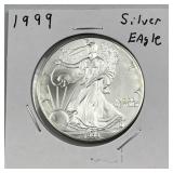 1oz 1999 American Silver Eagle .999
