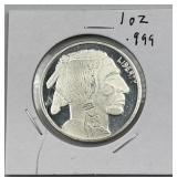 1oz Silver Buffalo/Chief Round .999