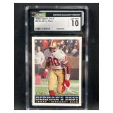 1993 Jerry "Instant" Rice Upper Deck CGC 10