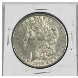 1878-S Morgan Silver Dollar, US 90%, 1st Year