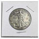 1945-S Walking Liberty Silver Half Dollar, US 90%