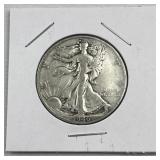 1946-S Walking Liberty Silver Half Dollar, US 90%