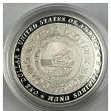 2006 Silver Proof 90% Dollar, Ben Franklin