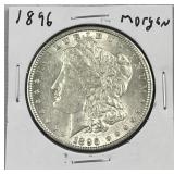 1896 Morgan Silver Dollar, US 90%, $1 Coin