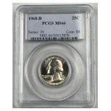 1968-D Washington Quarter, PCGS MS66