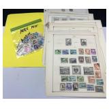 Peruvian Stamps Collection w/ Peru Stamp Pages