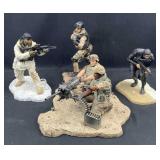 (5) 2006 Military Combat McFarlane Action Figures