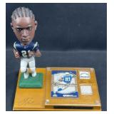 2003 LaDainian Tomlinson UD Relic Card & Bobble