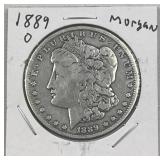 1889-O Morgan Silver Dollar, US $1 Coin 90%