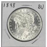 1898 Morgan Silver Dollar, US $1 Coin, Quality