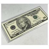 1999 Star $10 Note, Crisp Uncirculated