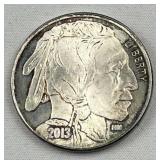 1oz Silver Buffalo/Chief Round .999 HM 2013
