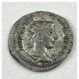 238-244 AD Roman Silver Denarius of Gordian III