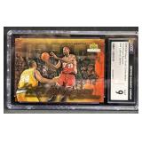 2003 Lebron James UD Freshman Season CGC 9