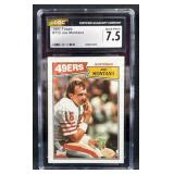 1987 Joe Montana Topps #112 CGC 7.5 HOF