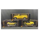 (3) Large Maisto Special Ed Sports Cars (Die Cast)