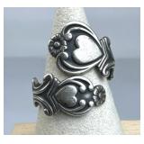 925 Silver Vtg 70s AVON "Treasured Heart" Spoon