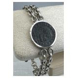 300 AD Ancient Roman Maximian I Coin Bracelet