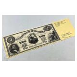 $2 Citizens Bank of Louisiana Bank Note, Quality