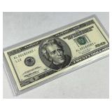 1996 Star $20 Note, Crisp Uncirculated