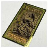 1 Goldback Arizona 1/1000th Oz 24K Gold 2025