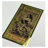 1 Goldback Arizona 1/1000th Oz 24K Gold 2025