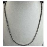 925 Silver Vintage Byzantine Chain Necklace