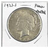 1923-S Peace Silver Dollar, US $1 Coin, 90%