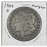 1900-O Morgan Silver Dollar, US $1 Coin, 90%