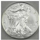 2008 American Silver Eagle 1oz .999
