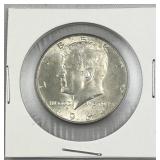 1964 JFK 90% Silver Half Dollar, US 50c Coin