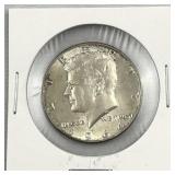 1964 JFK 90% Silver Half Dollar, US 50c Coin