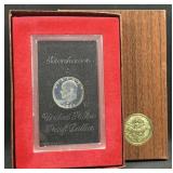 1971-S Silver Proof Eisenhower Dollar in Box