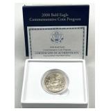 2008 Bald Eagle Unc. Commem. Half Dollar