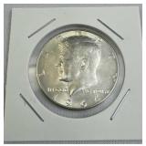 1964 JFK 90% Silver Half Dollar, US 50c Coin