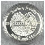 1/2oz Silver Destiny Awaits, Dragon Coin .999