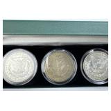 1921-P,D,S Silver Morgan Dollar Mint Mark Set