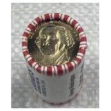 $25 Mint Roll BU George Washington Dollars