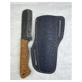 Handmade Steel Fixed Blade Knife w/ Sheath