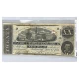 1863 Confederate States $20 Richmond 2nd Ser.