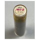 1943 Steel Wheat Cent Roll, US WWII Era