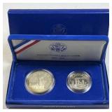 1986 Silver Proof 90% Dollar +Clad Half Ellis