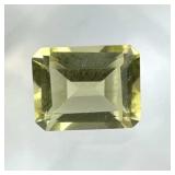 1.9ct Emerald Cut Peridot Natural Gemstone