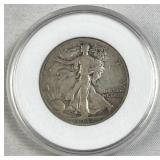 1942 Walking Liberty Silver Half Dollar, US 90%