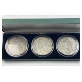 1921-PDS Morgan Silver Dollar 90% Coin Set