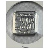 1/4oz Troy Silver Bar .999 Fine, Tested
